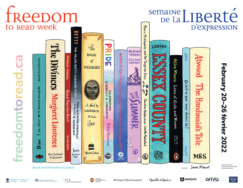 Freedom to Read poster 2022